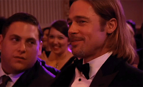 Brad Pitt awards ceremony