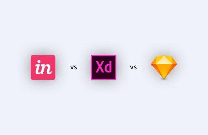 Figma Sketch Adobe XD or InVision Web design tools comparison